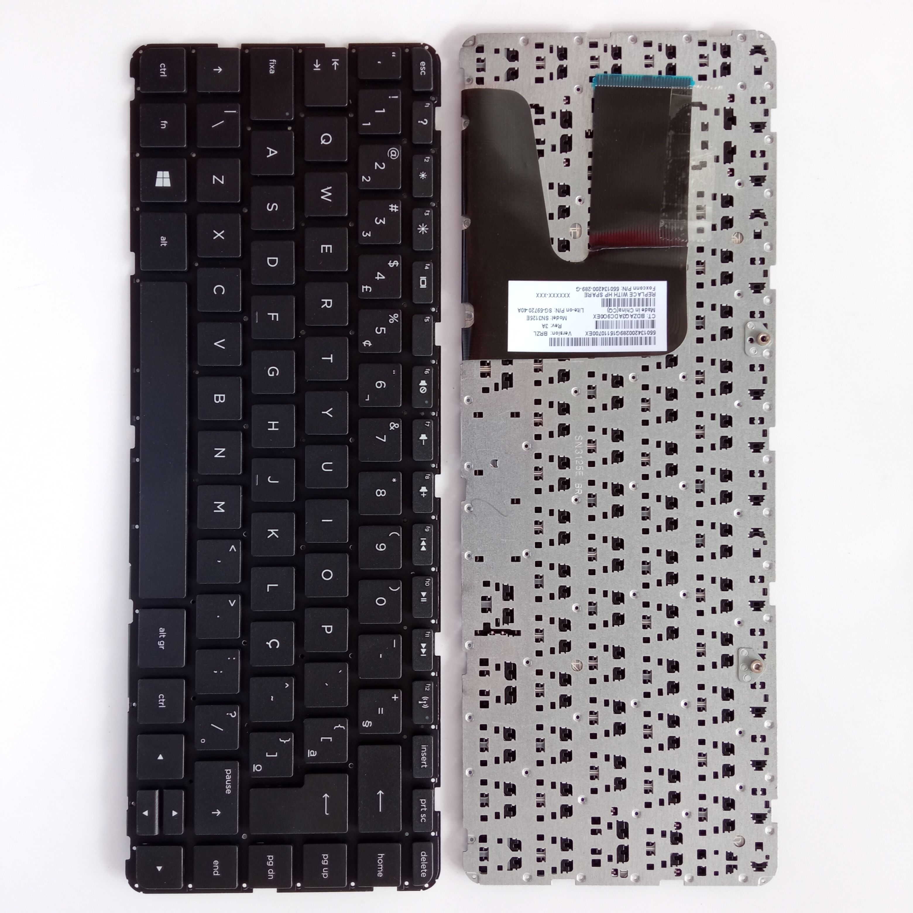 Picture of New Replacement Laptop Keyboard For HP 14-N BLACK BR Layout